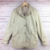 Tokyo Fur Lambskin Leather Jacket Women’s M Beige Coat Outerwear(USED)