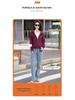 Grauer Damen-Cardigan-Hoodie mit doppeltem Reißverschluss, schwere Qualität - Sportlicher koreanischer Stil, Langarm, Frühjahr/Herbst Kollektion 2025.