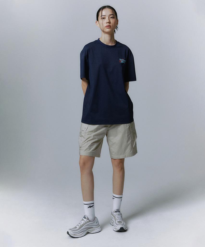 REEBOK Wild Run T-Shirt - Navy