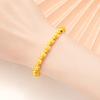 Vietnamese Cat's Eye Gold Bead Bracelet: Ancient Craftsmanship, Luxurious Light Fashion Jewelry