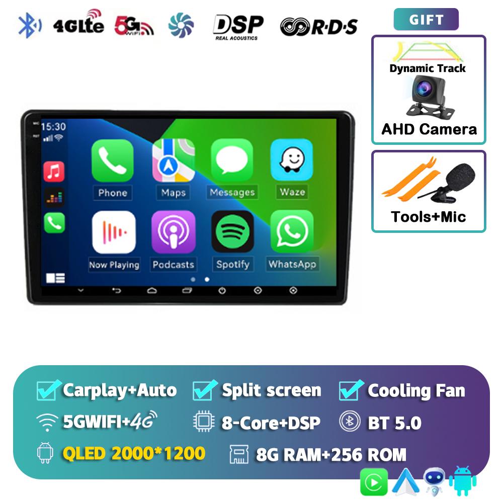 Android 14 Carplay Auto WIFI+4G Car Radio For Peugeot 308 T9 308S 2013 - 2017 Multimedia GPS Player Stereo 2din DSP Head Unit