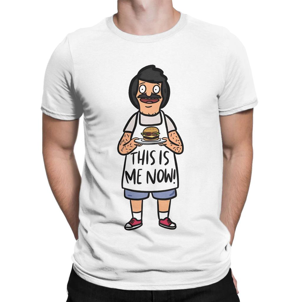 Bobs Burgers Music Retro Regular Sized Rudy  TShirt Cotton Tees Round Neck Short Sleeve T Shirts Graphic Printed Tops
