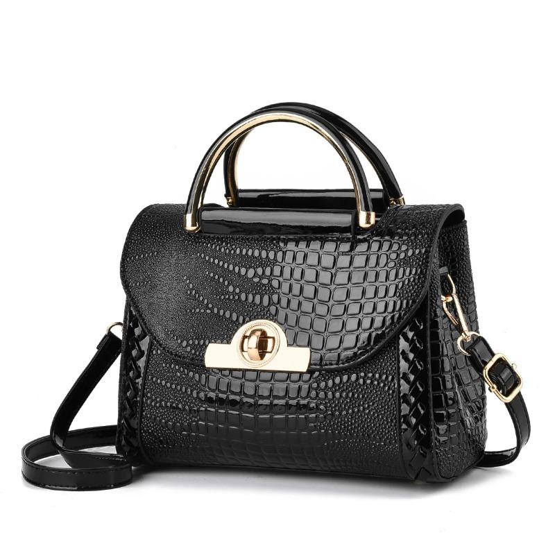 Crocodile Print Women Handbags Purse Tote Bags Adjustable Strap Top Handle Bag Large Capacity Crossbody Bags