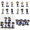 Cute Detective Conan Q Version Figures Set Of 6 Desk Display Cake Topper Home Decoration
