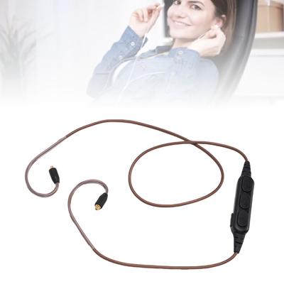 Headphone   Adapter Cable with Mic Fit for   SE215 SE315 SE425 SE535 Upgrade Wired To Wireless Earphone Adapter Cord for   Headph 