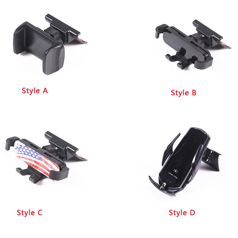 For BMW X1 IX1 U11 -2025 ABS Black Car Central Control Mobile Phone Holder GPS Navigation Bracket Interior Car Accessories