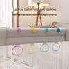 Yihai Child's Hand-Pull Ring: Baby Bed Hanging and Balance Assist for Toddlers.