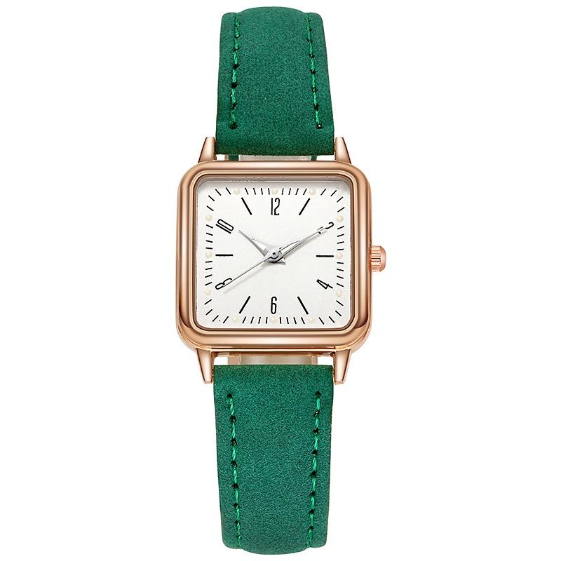 Women's Square Fashion Luminous Small Student Watch