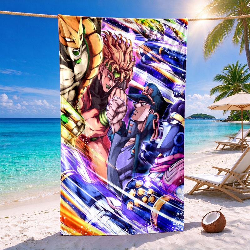 JOJO Quick-drying soft and absorbent beach towel—perfect for beach trips swimming outdoor camping and travel an essential beach item