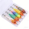 Slow-sinking Luminous Wood Shrimp8CM5.8GEight-Band Special Lure Bait Bionic Imitation Bait Hard Bait Cuttlefish Fake Bait Octopu