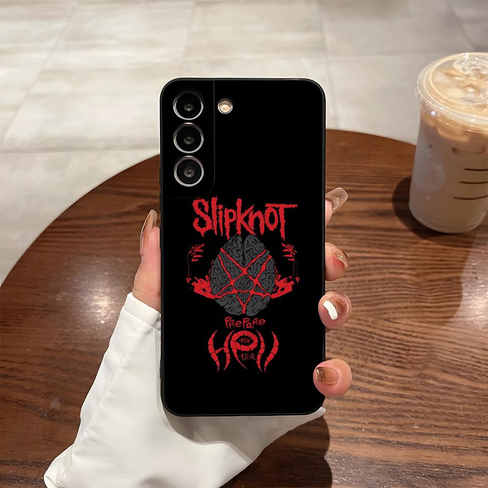 

Rock S-Slipknot Band Phone Case For S25 Ultra Samsung S26 S24 Fe S23 S22 S20 S21 Plus A54 A34 A53 A16 Back Cover Samsung s25plus