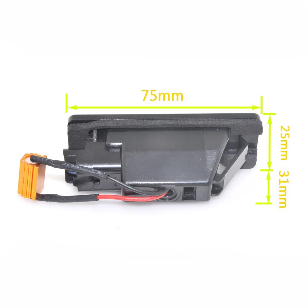 2 Stück Canbus-Heck-LED-Kennzeichen für Mercedes W639 VITO VIANO (03-15), w906 Sprint (06-16)