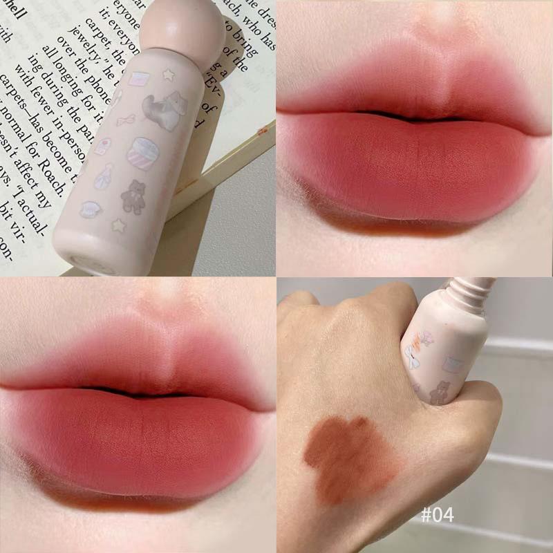 HERORANGE Leap Light Radiant Velvet Matte Lip Mud - Highly Pigmented, Long-Lasting, Complexion Enhancing Gloss