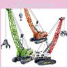 Inertia Large Lift Crane Toy With Movable Parts For Kids Development