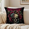 band emotional BBullet for My VValentine Cushion Cover Pillowcase Antidustmite living Room Sofa Decor Cushion Room