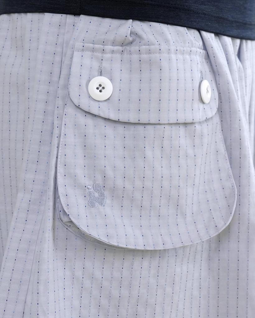 Inodoleu Picnic Pocket Midi Skirt _ Fog Blue