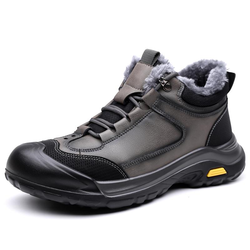 

Men s warm cotton shoes Comfortable and high quality winter style Work Daily Business Outdoor casual high top shoes New 40
