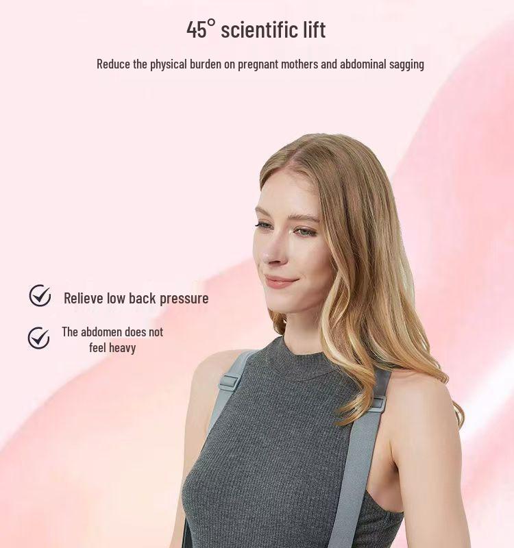 Verstellbarer Atmungsaktiver Mutterschaftsstützgürtel für Pränatale Bauchstütze