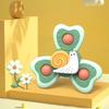 1PC Baby Cartoon Sea Animal Spinners Toy ABS Suction Cup Spinning Top Gyro Stress Reliever Kids Bath Toys