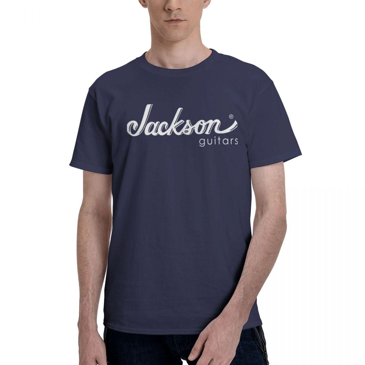 

JACKSON Guitars Logo 100 Cotton Casual Breathable Confortable TShirt Short Sleeve TShirt Funny Gifts 4XL