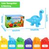 Montessori  Matching Letters Dinosaur Toy Double-Sided ABC Letters Preschool Educational Learning Fine Motor Toy Gift