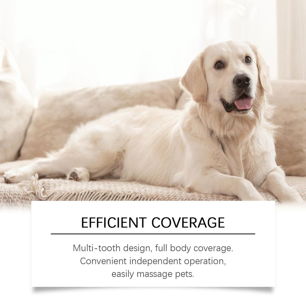 Pet Massager Gentle Vibration Relaxation Tool for Anxiety Relief and Blood Circulation