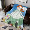 Classic Anime A-anne Of Green Gables Flannel Soft Warm Plush Blanket Sofa Living Room Pet Hogar Bedroom Gift Home Car Portable