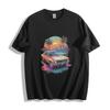 Neon Miami Muscle Car T-Shirt - Vibrant Retro Vibes Unisex Tee