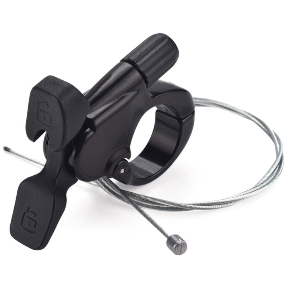 Aluminum Alloy Bike Fork Dropper Silver Road Bicycle Handlebars New Dropper Remote  Mtb Bike