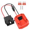 Li-ion Power Tooks Adapter for Makita / DeWalt / Milwaukee / Ryobi Li-ion Battery