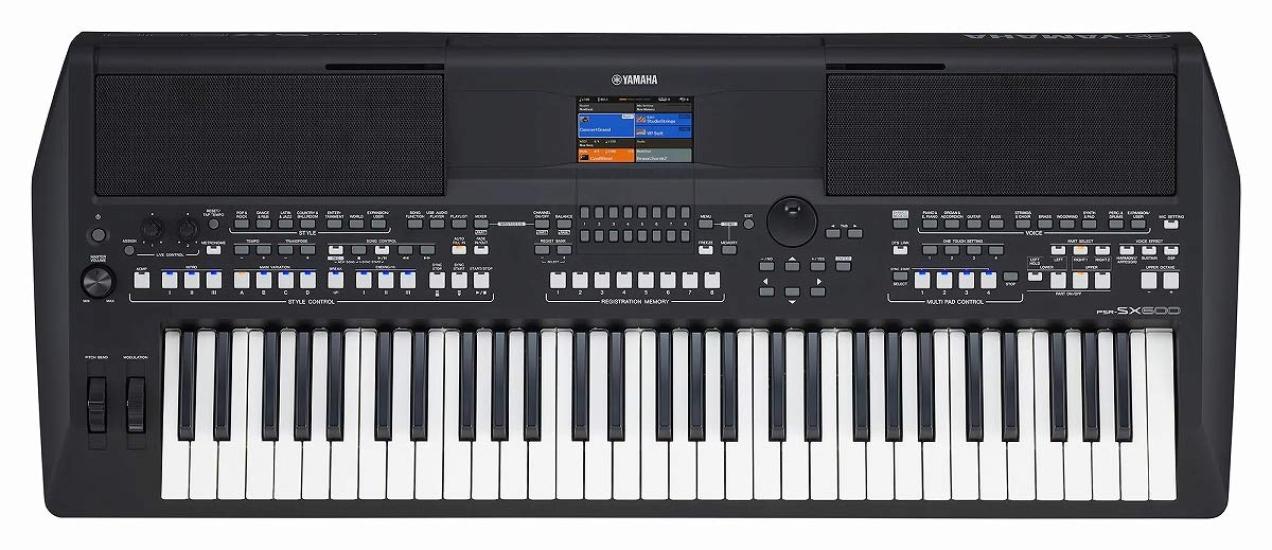 

YAMAHA PSR-SX600 61-key portable Yamaha keyboard