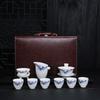 Suet Jade Porcelain Kung Fu Tea Set