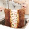 30/1 Pack Purple Pink Floral Kitchen Cloths, Thick Large Oil-proof Water Absorbent Dish Towels Household Cleaning Wipes