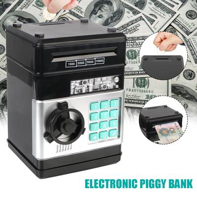 Kód elektronické schránky s heslem Zámek klíče Prasátko Mini Trezor Mince Úspora peněz Pokladna s pokladničkami Domácí dekorace Dárek pro děti Automaticky