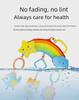 Aipinqi Rainbow Hanging Plush Car Toy and Baby Crib Rattle