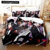 Neuer Anime Black Butler Bettwäsche Cool Sebastian Ciel Dakimakura Bettwäscheset Erwachsene Bettbezug Einzel Doppel Mikrofaser Bettdecke