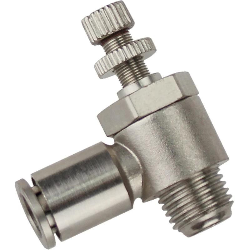 PC POC PL PH SL M5 M6 1/8" 1/4" 3/8" 1/2" BSP Male Female Elbow Tee Pneumatic Brass Push In Quick Connector Release Air Fitting