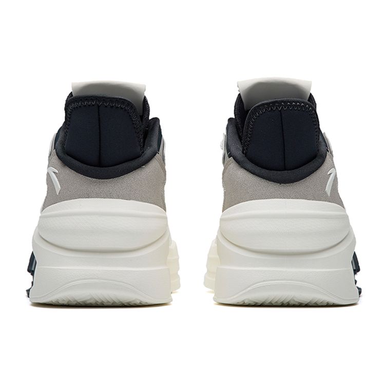 Anta Badass 4.0 Slip Resistant Durable Low Top Skate Shoes Men Skate Shoes Koala-Gray 112238080-2