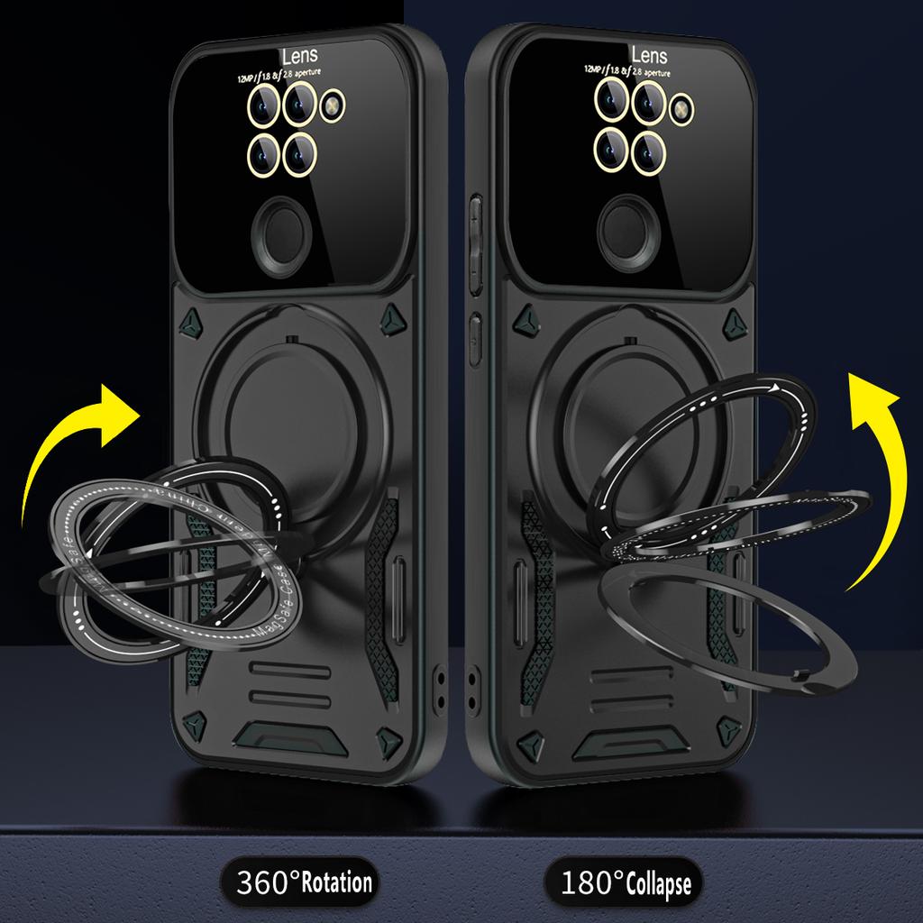 For Xiaomi Redmi Note 9 Case Magsafe Stand Ring Magnetic Ring Holder Protection Cover For Redmi Note9 Kickstand Cases