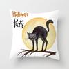 New Halloween Series Peach Leather Velvet Pillowcase Festive Decoration Home Sofa Pillow Cushion Cover