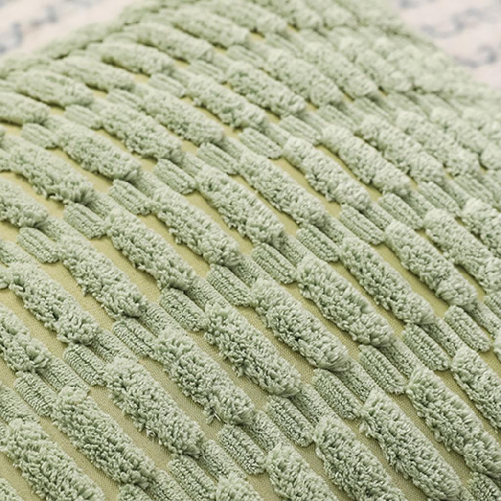 Durability Corduroy Cushion Cover with Invisible Zippered Close Enhances Any Decors Styles Standard Size 45x45cm