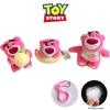 Cuddly 10cm Disney Toy Story Lotso Plush Doll Pendant Bear Keychain Kid Gift