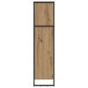 Bookshelf Rustic Oak Design 60 x 30 x 121 cm Engineered Wood