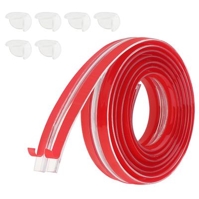 Miękka, przezroczysta taśma ochronna na ostre narożniki mebli o kształcie sferycznym, narożnik antykolizyjny, miękki zderzak zabezpieczający przed dziećmi