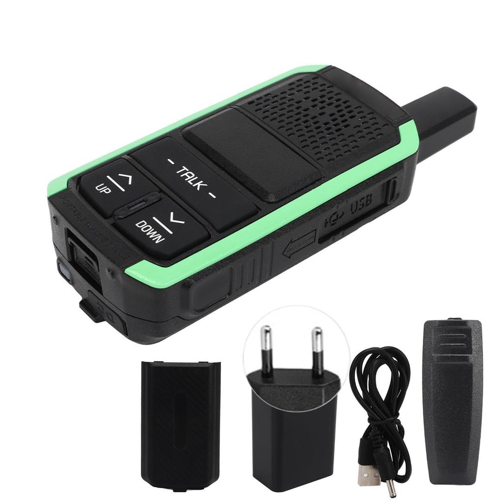 Wireless Walkie Talkie 3W 400?470MHz Tow Way Radio Rechargeable Suitable for Restaurant Shopping