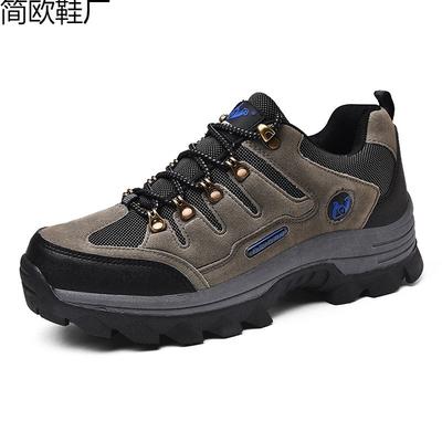 Autumn, Winter and Spring Plus Size Men's Thick Soles Are Non-slip and Wear-resistant and Low-top Tourism Off-road Leisure Outdoor