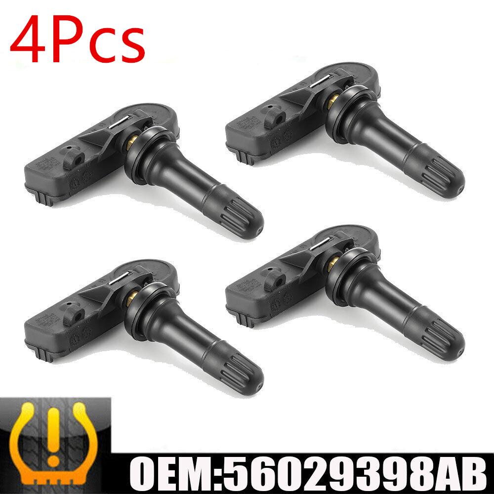 

4 шт. Новые 56029398AB для Dodge Chrysler Jeep RAM Датчик давления в шинах TPMS