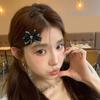 Heart Crosses Lace Hair Clip Fashionable Women's Hairpin Versatiles Hairstyle Clip for Girls and Women