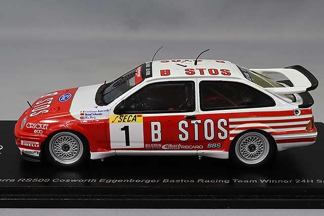 Spark Ford Sierra RS500 Cosworth BASTOS 1989 Spa 24H Winner 1/43 #1 W.Percy/G.Brancatelli/B.Schneider