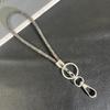 Light Luxury Rhinestone Phone Lanyard: Diamond Crossbody Chain & Bracelet Pendant.
